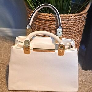 Cute white purse